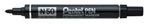 PENTEL N50 BLACK PERMANENT MARKER BULLET TIP