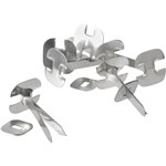 ESSELTE PAPER BINDER 13MM SILVER BOX 200