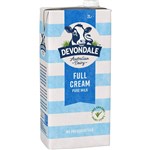 DEVONDALE LONG LIFE FULL CREAM MILK 2 LITRE