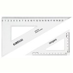 CELCO SET SQUARE 60 DEGREES 140MM CLEAR