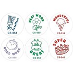 DESKMATE PREINKED MERIT STAMPS ASSORTED PRAISE PACK 3