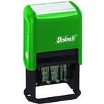 DESKMATE RECYCLED SELFINKING DATE STAMP 4MM RED