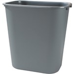 CLEANLINK RUBBISH BIN WITHOUT LID 36 LITRE GREY