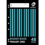 OLYMPIC GBP48 BINDER BOOK PRIMARY GRID 55GSM 48 PAGE A4