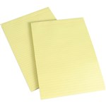 OLYMPIC WRITING PAD 8MM RULED 50GSM 200 PAGE A4 YELLOW
