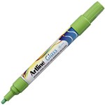 ARTLINE GLASS MARKER BULLET 2MM GREEN
