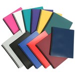 REFILLABLE DISPLAY BOOK A4 20 POCKET ASSORTED 
