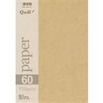 PAPER QUILL 120GSM A4 KRAFT PK40