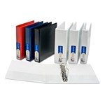 A5 25MM 2D RING INSERT BINDER BLACK