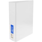 BANTEX INSERT RING BINDER NO SPINE LABEL 3D 25MM A4 WHITE