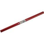 RAINBOW DECORATIVE FOIL ROLL 500MM X 2M RED