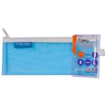 QUILL NYLON POUCH PENCIL CASE BLUE 7048598 