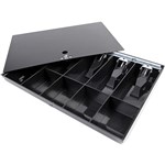 ESSELTE CASH DRAWER 10 COMPARTMENT BLACK