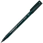 STAEDTLER 313 LUMOCOLOR PERMANENT MARKER BULLET 04MM BLACK