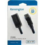 KENSINGTON VP4000 DISPLAYPORT ADAPTER TO HDMI 4K VIDEO