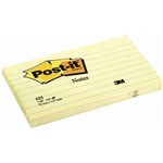 POSTIT 635 YELLOW RULED PAD 73X123MM 100 SHEET 7005139