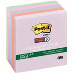 POSTIT 6545SSNRP RECYCLED SUPER STICKY NOTES 76 X 76MM BALI PACK 5