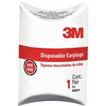 3M CLASSIC DISPOSABLE EARPLUGS ORANGE 1 PAIR