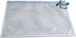 HANDY POUCH A5 MESH CLEAR CASE ASSORTED COLOURS