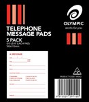 TUDOR TELEPHONE MESSAGE PADS X5 100 X 115 7006008