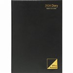 OFFICE NATIONAL 2022 DIARY WEEK TO VIEW 1 HOUR A4 BLACK
