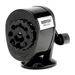 BOSTITCH ANTIMICROBIAL MANUAL PENCIL SHARPENER MULTIHOLE BLACK