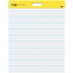 POSTIT 566 SUPER STICKY WALL PAD PRIMARY RULED 508 X 584MM WHITE