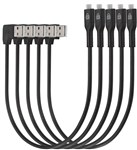 KENSINGTON CHARGE AND SYNC CABLE USBA TO MICRO USB 315MM BLACK PACK 5