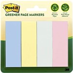 POSTIT 6714RPA GREENER PAGE MARKERS 25 X 76MM HELSINKI PACK 200