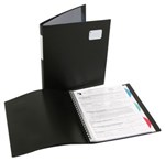 MARBIG PRO SERIES REFILLABLE DISPLAY BOOK WITH 3 TAB VIEW FINDER 7005301