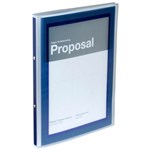 AVERY 15766 BINDER PRESENTATION FLEXIVIEW 2 RING 127MM A4 NAVY