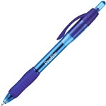 PAPERMATE PROFILE RETRACTABLE BALLPOINT PEN 10MM BLUE