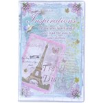 CUMBERLAND TRAVEL DIARY PVC INSPIRATIONS 150 X 100MM