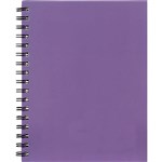 CUMBERLAND COLOURED NOTEBOOK SPIRAL BOUND FEINT RULED 200 LEAF A4 BRIGHT ASSORTED
