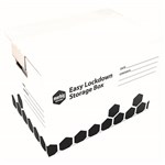MARBIG EASY LOCKDOWN STORAGE BOX WHITE