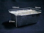 CFC446 FOIL TRAY SINGLE SERVE LARGE PKT 100
