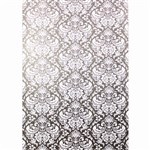COLOURFUL DAYS PRINTED PAPER DAMASK DESIGN 90GSM A4 BLACK PACK 10