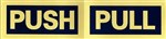 GEOGRAPHICS SIGN PUSHPULL SELF ADHESIVE 7001441