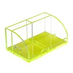 COLOURHIDE GLO DESK ORGANISER YELLOW 7048535    