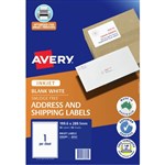 AVERY 936035 J8167 TRUEBLOCK SHIPPING LABEL INKJET 1UP WHITE PACK 50