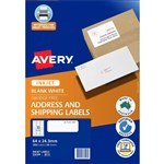 AVERY 936058 J8157 QUICK PEEL ADDRESS LABEL WITH SURE FEED INKJET 33UP WHITE PACK 50