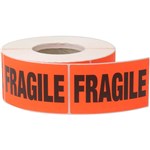 AVERY 937900 LABELS WAREHOUSE FRAGILE 75 X 130MM ROLL 1000