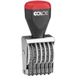 COLOP 04006 TRADITIONAL NUMBERER STAMP 6 BAND 4MM