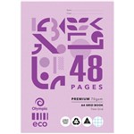 OLYMPIC G748P ECO GRID BOOK 7MM 70GSM 48 PAGE A4