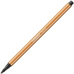 STABILO 68 FIBRE TIP PEN 10MM DARK OCHRE