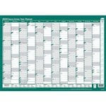 SASCO 2022 GREEN YEAR PLANNER 500 X 700MM