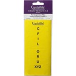 CRYSTALFILE INDICATOR TAB INSERTS AZ YELLOW PACK 60