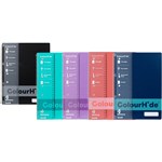 COLOURHIDE LECTURE NOTEBOOK 140 PAGE A4 ASSORTED