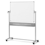 NOBO MOBILE MAGNETIC WHITEBOARD REVERSABLE 1500 X 1200MM