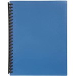MARBIG DISPLAY BOOK REFILLABLE 40 POCKET A4 BLUE 7014247  